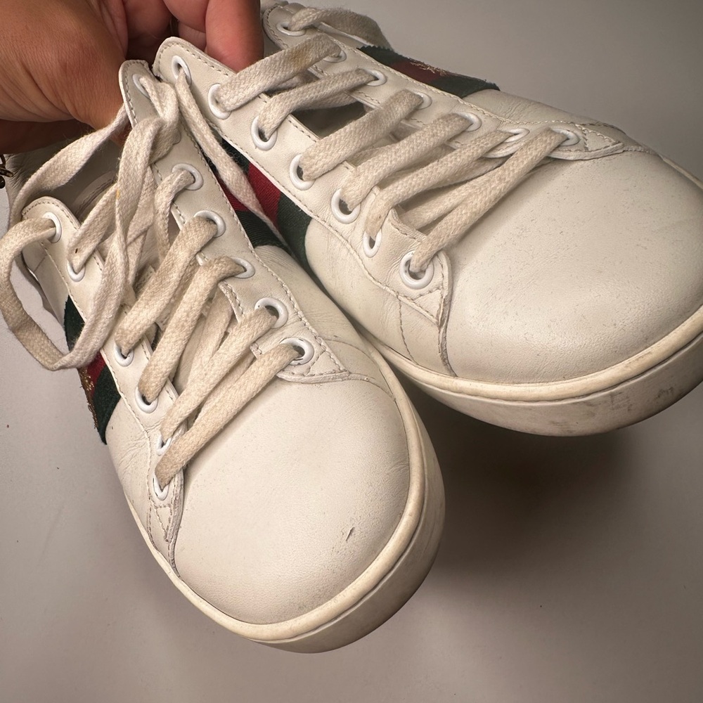 Gucci Ace Bee Sneakers used